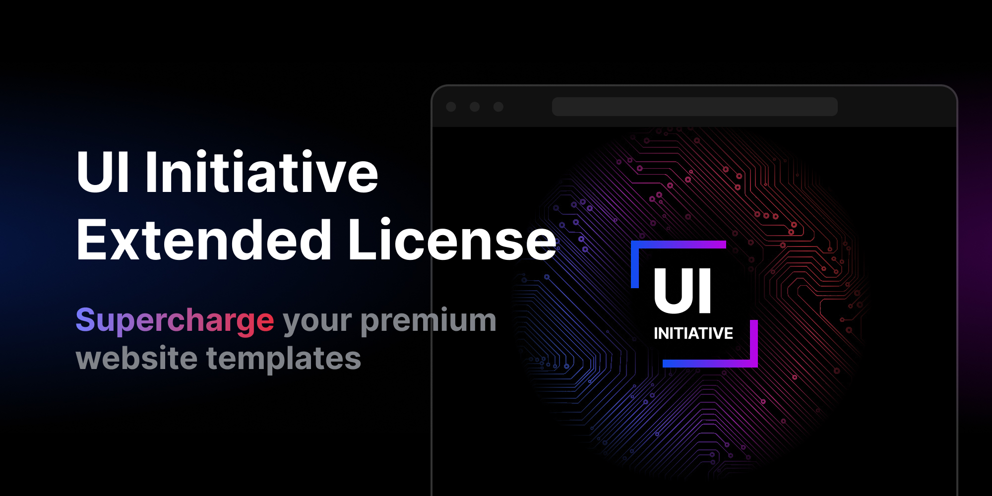 UI Initiative Extended License